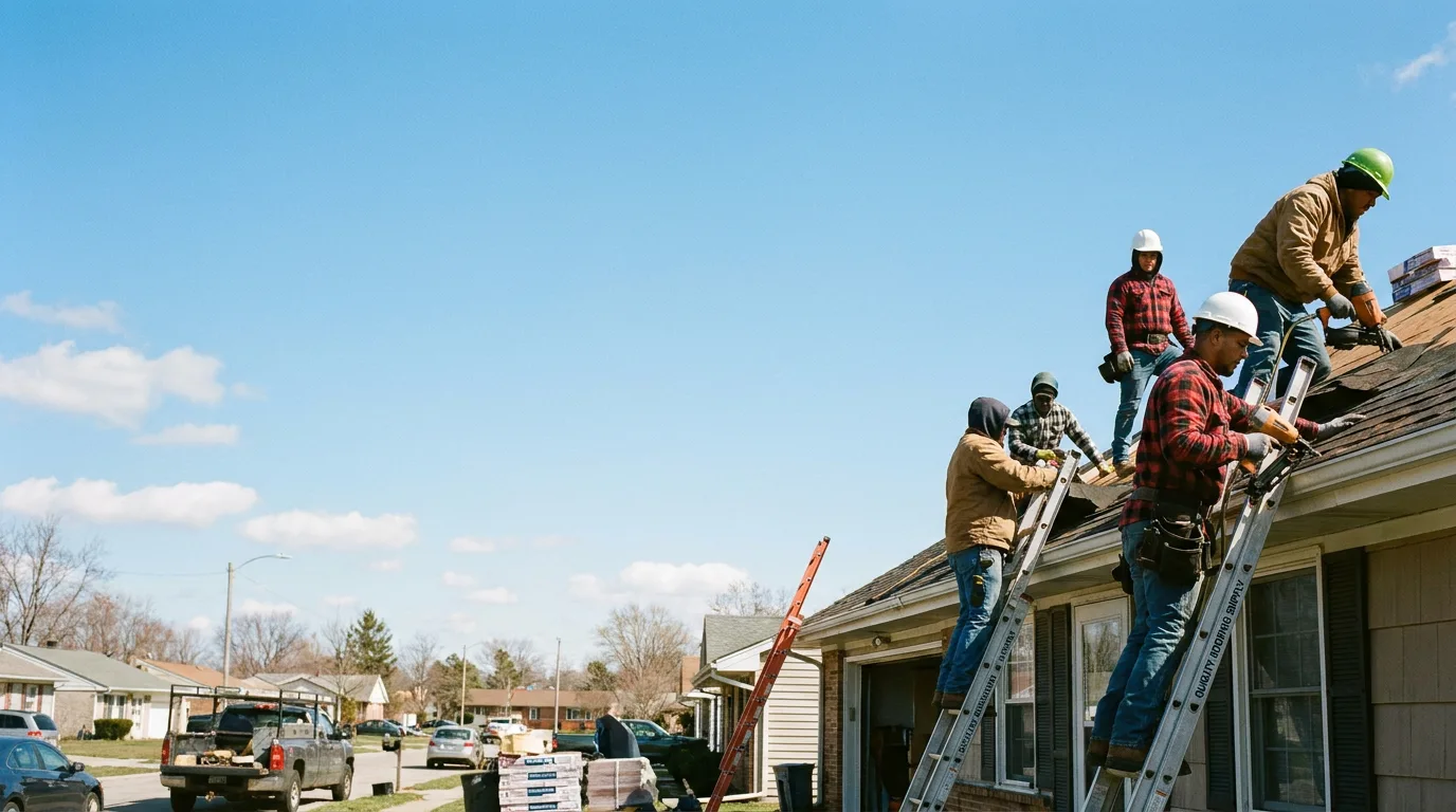 Roofing in Breedsville, MI near me